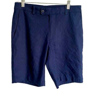 Cubavera Blue Linen Blend Men's Shorts Size 30 NEW NWOT